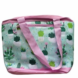NEW Cacti Cooler Tote/ Lunch Bag / Lunchbox